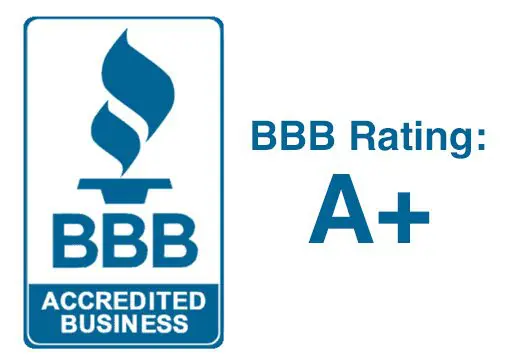 BBB A plust rating