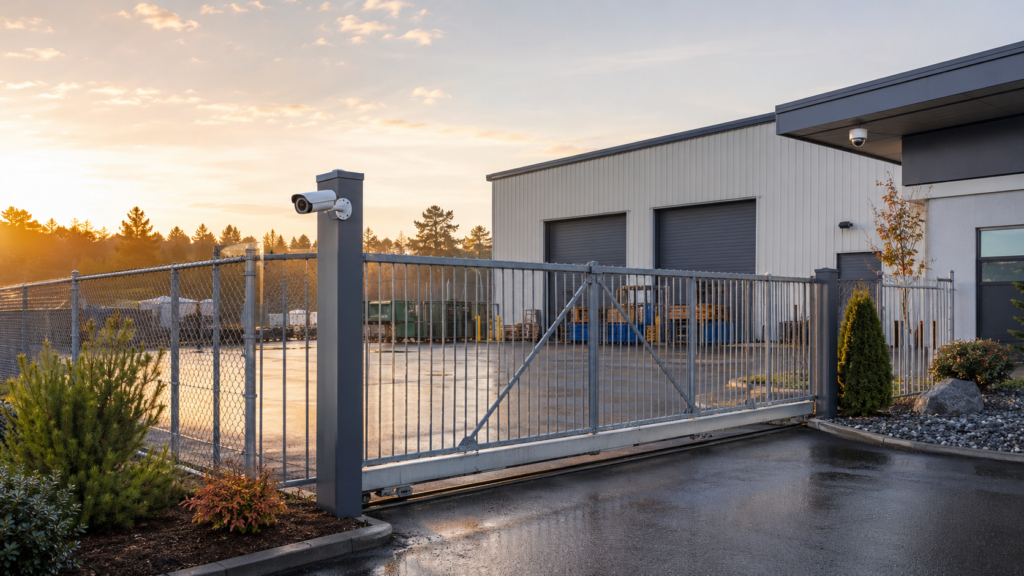 A fenced in property can enhance security with video monitoring by reducing operator events.