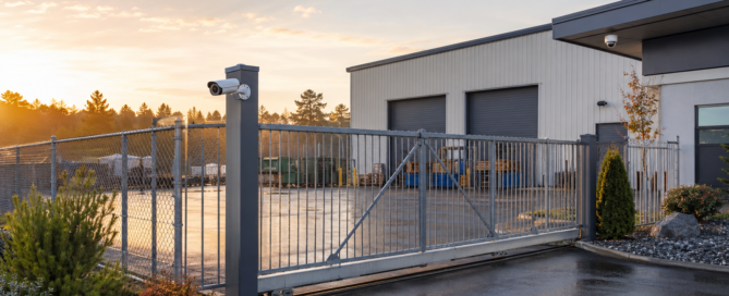 A fenced in property can enhance security with video monitoring by reducing operator events.