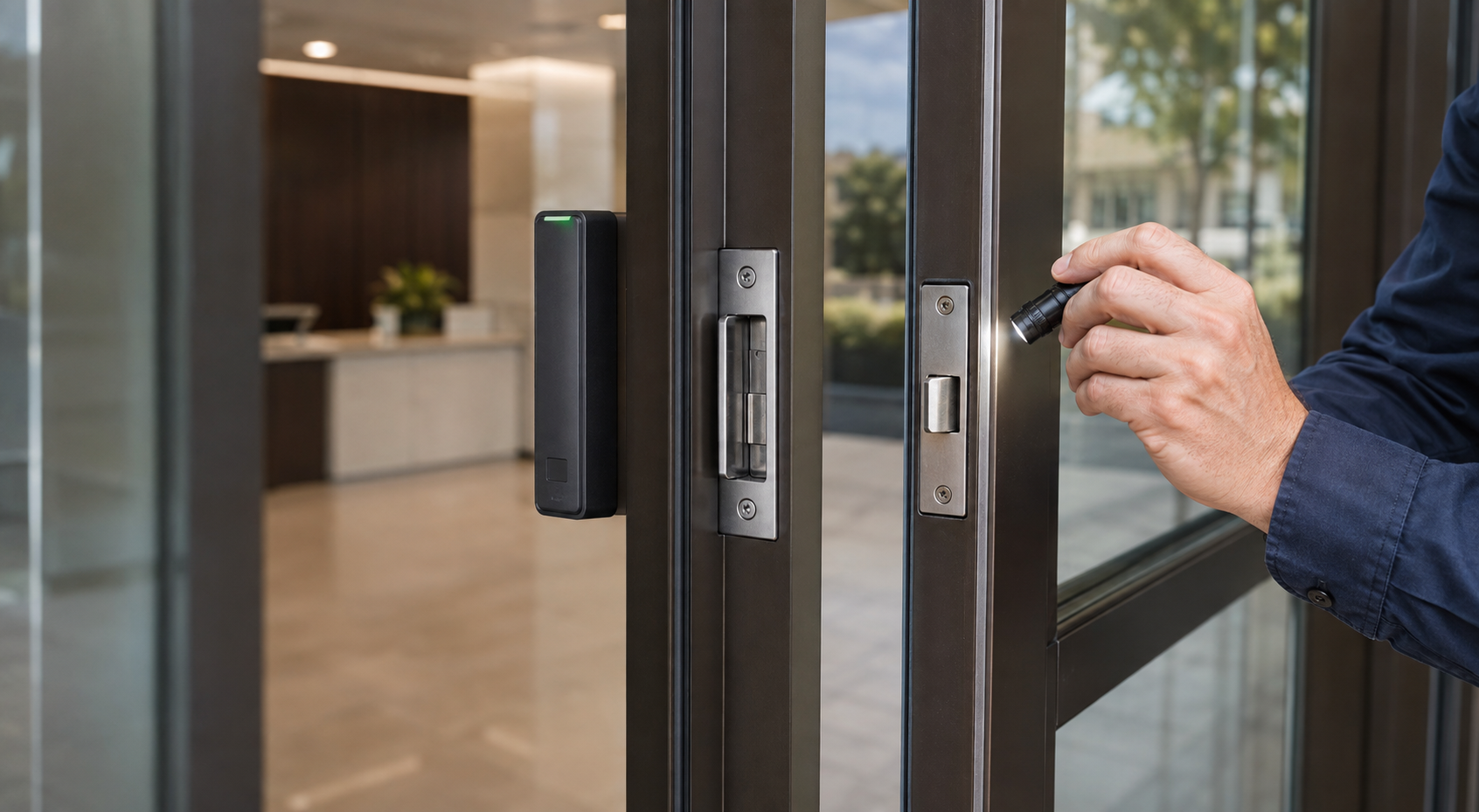 Electric door strike