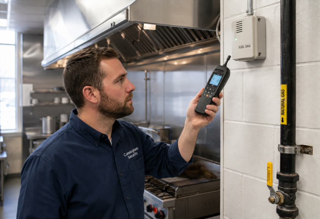 gas detector tech
